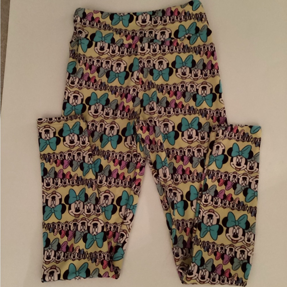 Lularoe DISNEY Tween Size Leggings Minnie Mouse